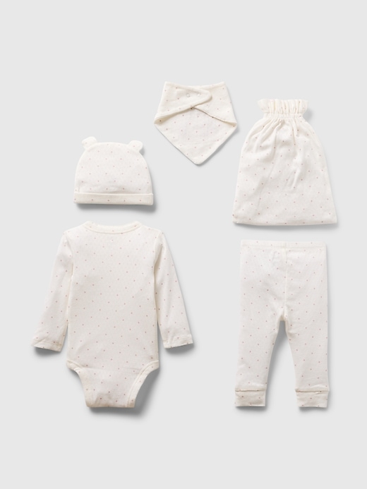 Baby 100% Organic Cotton 5-Piece Gift Set Baby 100% Organic Cotton 5-Piece Gift Set