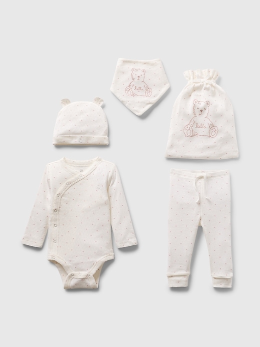 Baby 100% Organic Cotton 5-Piece Gift Set Baby 100% Organic Cotton 5-Piece Gift Set