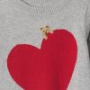 Baby Bear Heart Sweater One-Piece Baby Bear Heart Sweater One-Piece