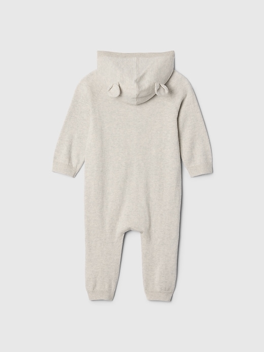 Baby Bear Hooded Footless One-Piece Baby Bear Hooded Footless One-Piece