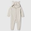 Baby Bear Hooded Footless One-Piece Baby Bear Hooded Footless One-Piece