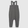 Baby Cable-Knit Sweater Overalls