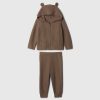 Baby CashSoft Bear Hoodie Outfit Set