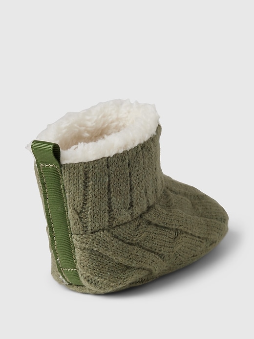 Baby CashSoft Cozy Sweater Booties Baby CashSoft Cozy Sweater Booties