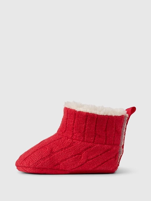 Baby CashSoft Cozy Sweater Booties Baby CashSoft Cozy Sweater Booties