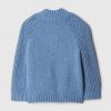 Baby CashSoft Shaker-Stitch Mockneck Cardigan Baby CashSoft Shaker-Stitch Mockneck Cardigan