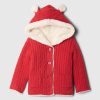 Baby CashSoft Sherpa-Lined Cardigan