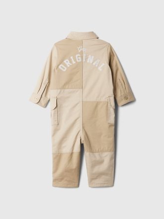 Baby Colorblock Utility One-Piece