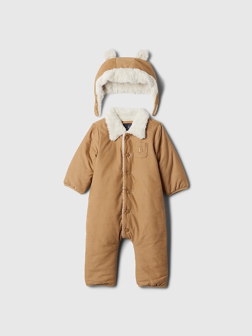 Baby Corduroy One-Piece Outfit Set Baby Corduroy One-Piece Outfit Set
