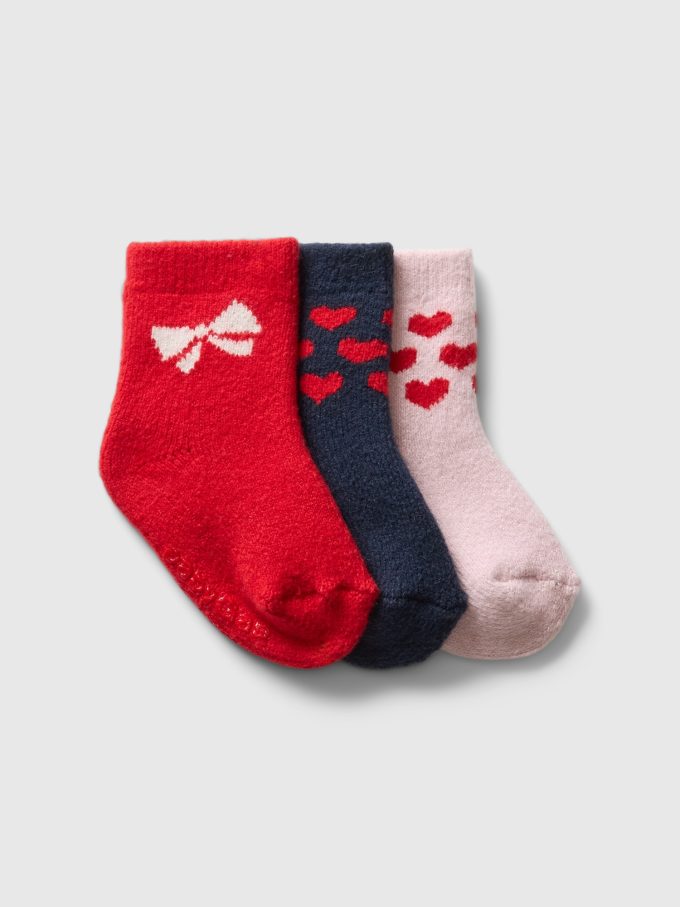 Baby Cozy Socks (3-Pack) Baby Cozy Socks (3-Pack)