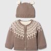 Baby Fair Isle Cozy Cardigan Sweater Set Baby Fair Isle Cozy Cardigan Sweater Set