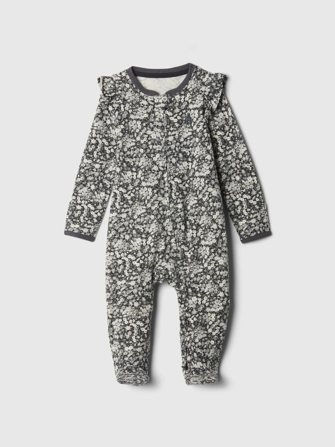 Baby First Favorites Organic Cotton Footed One-Piece Baby First Favorites Organic Cotton Footed One-Piece