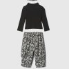 Baby Floral Corduroy Pant Set