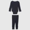 Baby Grow-With-Me Rib Outfit Set