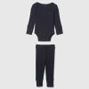 Baby Grow-With-Me Rib Outfit Set