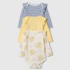 Baby Organic Cotton First Favorites Ruffle Bodysuit (3-Pack) Baby Organic Cotton First Favorites Ruffle Bodysuit (3-Pack)