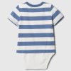 Baby Organic Cotton Stripe Pocket Bodysuit