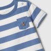 Baby Organic Cotton Stripe Pocket Bodysuit