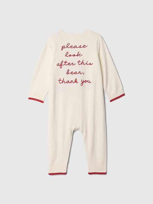 Baby Paddington Footless Sweater One-Piece Baby Paddington Footless Sweater One-Piece