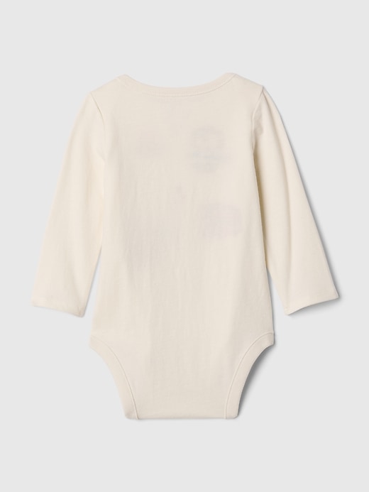 Baby Paddington Organic Cotton Embroidered Bodysuit Baby Paddington Organic Cotton Embroidered Bodysuit