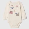Baby Paddington Organic Cotton Embroidered Bodysuit Baby Paddington Organic Cotton Embroidered Bodysuit