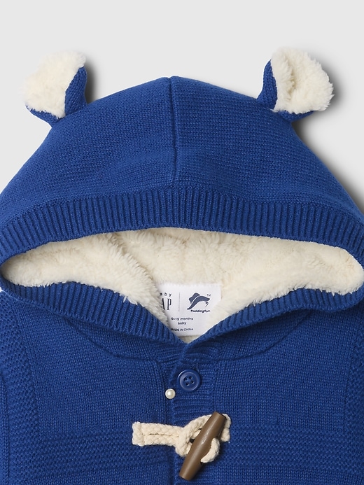 Baby Paddington Toggle Sweater Hoodie Baby Paddington Toggle Sweater Hoodie