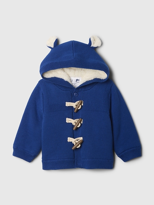 Baby Paddington Toggle Sweater Hoodie Baby Paddington Toggle Sweater Hoodie