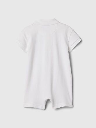 Baby Pique Polo Shorty