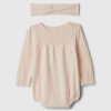 Baby Pointelle Sweater Bodysuit Set