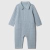 Baby Quilted Jacquard One-Piece Baby Quilted Jacquard One-Piece