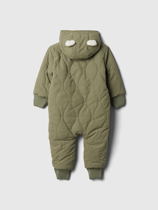 Baby Quilted Sherpa One-Piece Baby Quilted Sherpa One-Piece