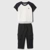 Baby Raglan Cargo Outfit Set