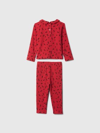 Baby Rib Heart Outfit Set