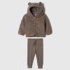 Baby Sherpa Bear Hoodie Outfit Set Baby Sherpa Bear Hoodie Outfit Set