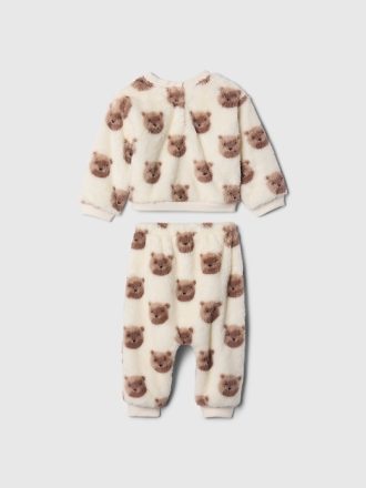 Baby Sherpa Brannan Bear Outfit Set