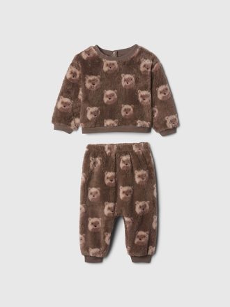 Baby Sherpa Brannan Bear Outfit Set