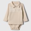 Baby Supima® Polo Bodysuit
