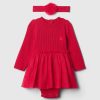 Baby Sweater Tulle Bodysuit Dress
