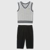 Baby Sweater Vest Outfit Set