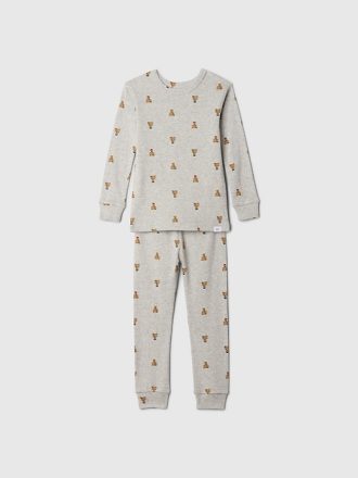 Baby & Toddler Organic Brushed Cotton Holiday PJ Set