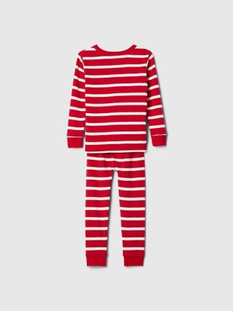 Baby & Toddler Organic Brushed Cotton Holiday PJ Set