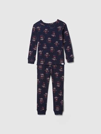 Baby & Toddler Organic Brushed Cotton Holiday PJ Set
