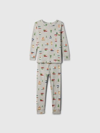 Baby & Toddler Organic Brushed Cotton PJ Set