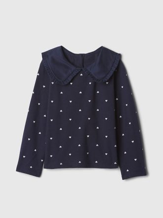 Baby & Toddler Ruffle Collar T-Shirt