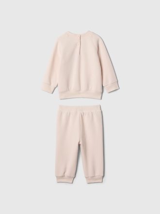 Baby Vintage Soft Bear Logo Sweat Set