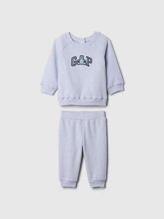 Baby Vintage Soft Bear Logo Sweat Set