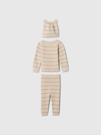 Baby Wrap Sweater Outfit Set