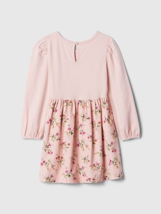 Baby & Toddler 2-in-1 Puff Sleeve Skater Dress