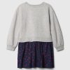 Baby & Toddler 2-in-1 Vintage Soft Sweatshirt Dress