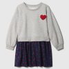 Baby & Toddler 2-in-1 Vintage Soft Sweatshirt Dress